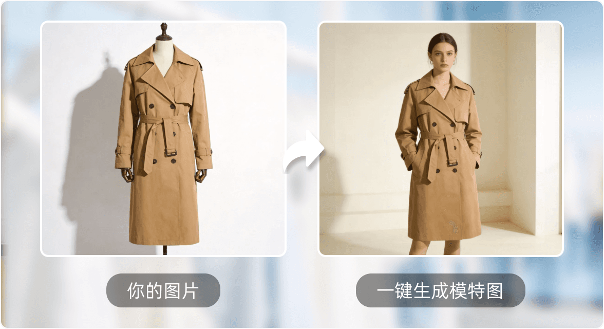 AI 模特图生成效果对比